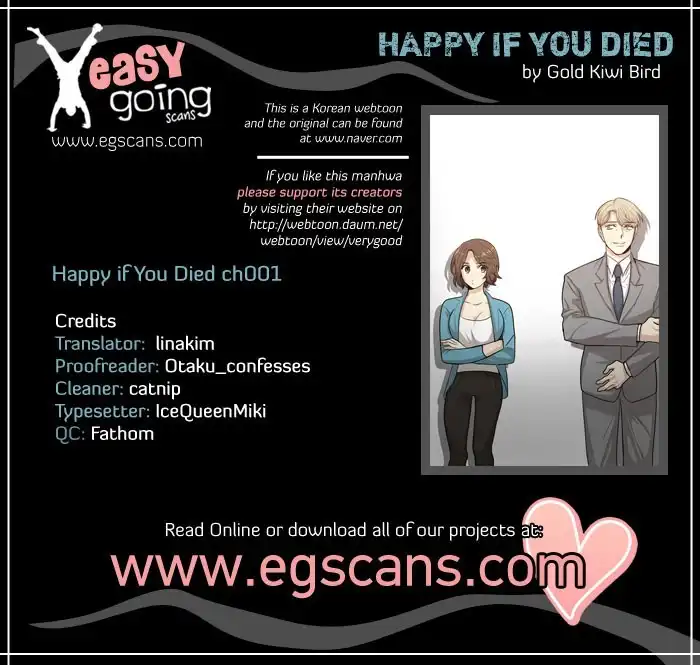 Happy if You Died Chapter 1 1